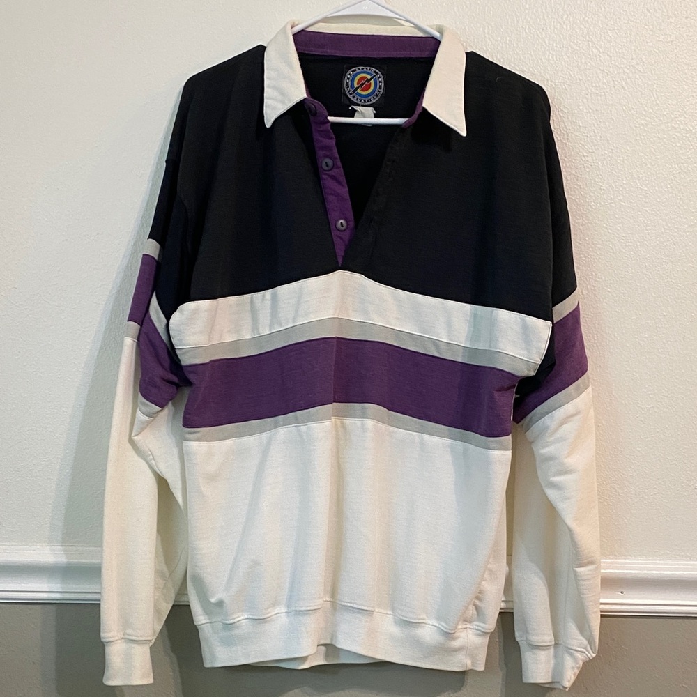 Vintage Static International 3/4 Button Down